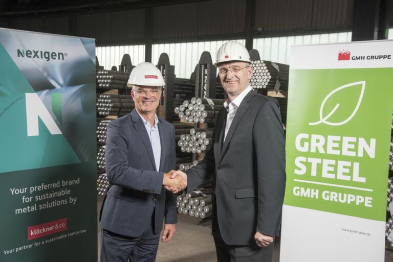 Klöckner & Co expands its cooperation with GMH Gruppe and purchases high-grade CO2-reduced quality steel